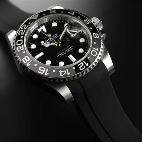 rubber b for rolex gmt|rubber b watch bands.